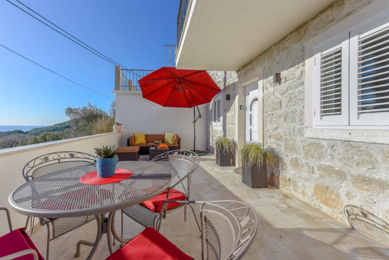Polly Apartments With Swimming Pool Babino Polje Екстер'єр фото